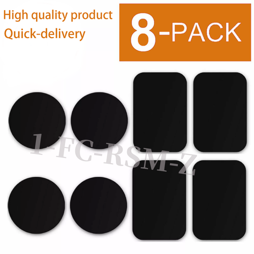 8 pieces of magnetic self-adhesive metal sheet mobile phone holder for car use