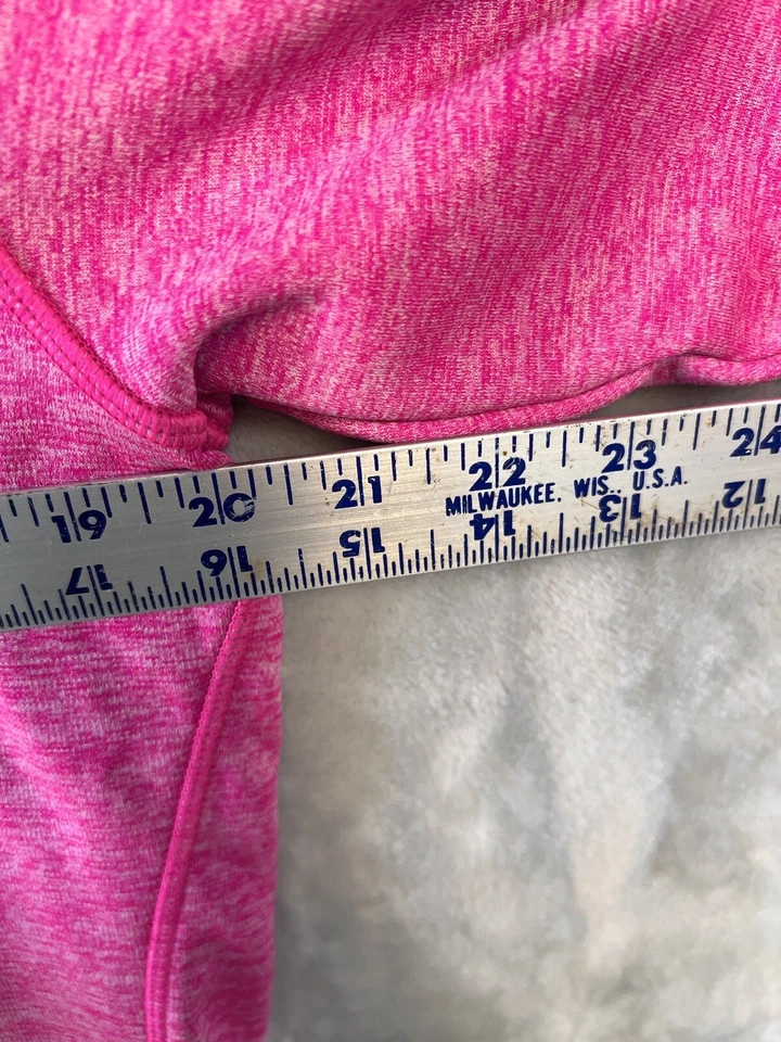 Sudadera con capucha Under Armour Storm grande para mujer talla pequeña rosa polar con cordón Foto 2 de 4