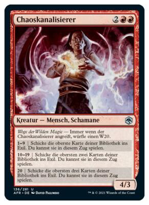 Magic the Gathering - Chaoskanalisierer #136 AFR - DE NM MtG