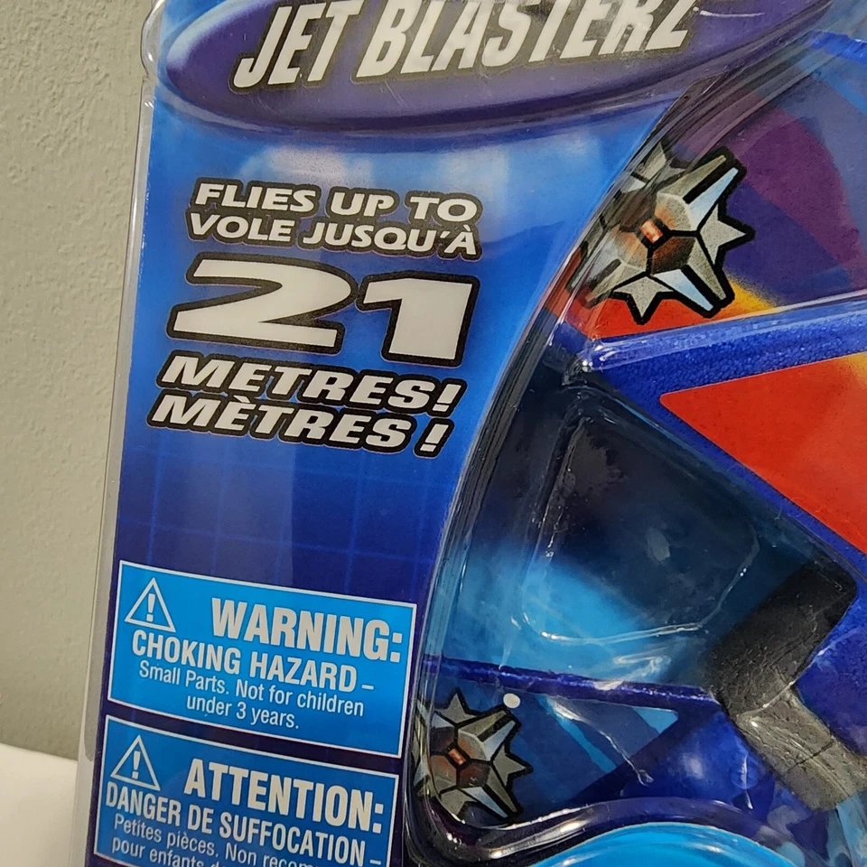 In Box 2003 Vintage Air Hogs Jet Blasterz Glider Transforming Jet Plane - Image 3 of 4