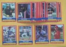 1987 Fleer All-Stars SET BREAK singles #1-44 - stars, rookies, HOFers