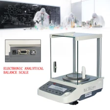 Digital Precision Scale Multiple Unit Conversions 110VAC Lab Analytical Balance