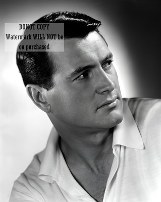 ROCK HUDSON 8X10'' (20 x 25 cm) PROMI FOTO BILD