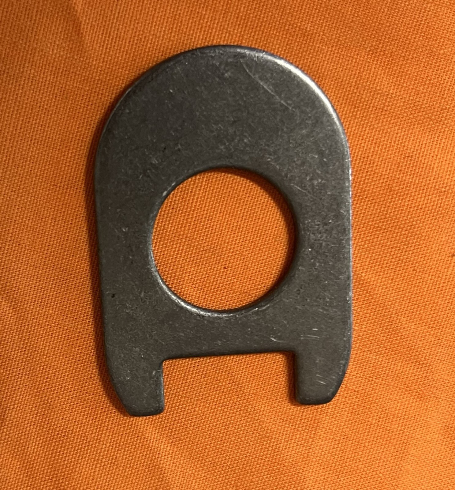 REMINGTON 870 Wood Stock Shim bearing Plate removed from  POLICE MAGNUM  12 GA