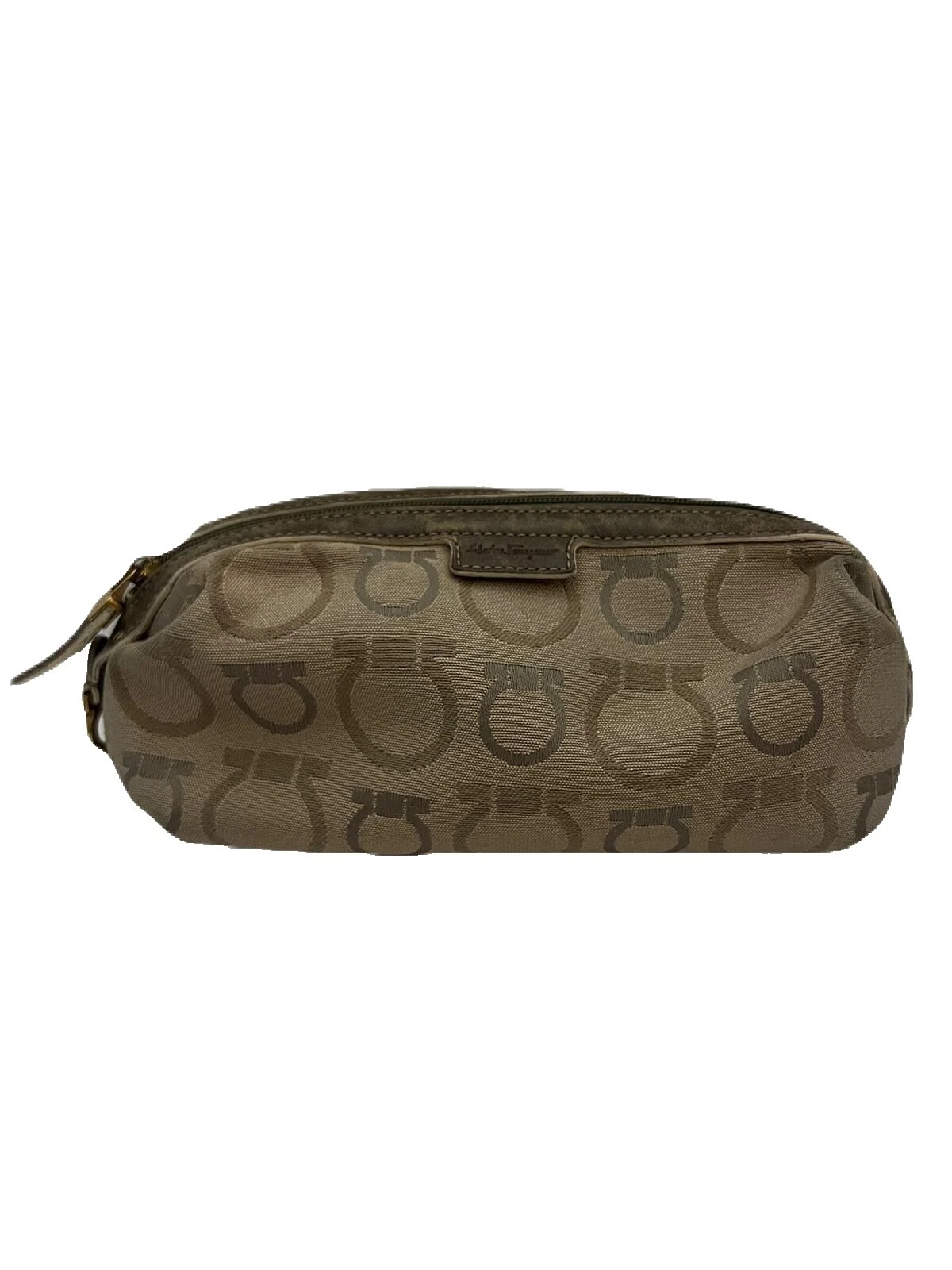 Maquillaje de cuero Salvatore Ferragamo Bolsos y estuches