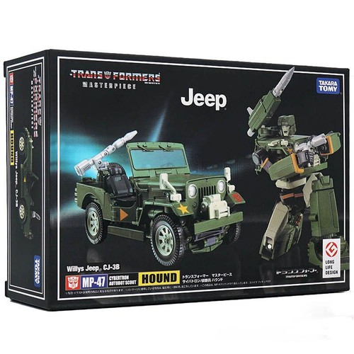 Transformers Masterpiece Hound Jeep 6" Action Figure MP-47 Tomy Takara New - Bild 2 von 10