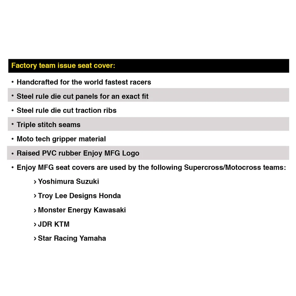 Husqvarna TE 449 511 TC 449 TXC 449 511 2011-13 cubierta de asiento todo negro #184 logotipo Foto 4 de 4