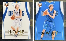 DIRK NOWITZKI 2016-17 PANINI COMPLETE BASKETBALL "ICON JERSEY" Pair INSERT SPs