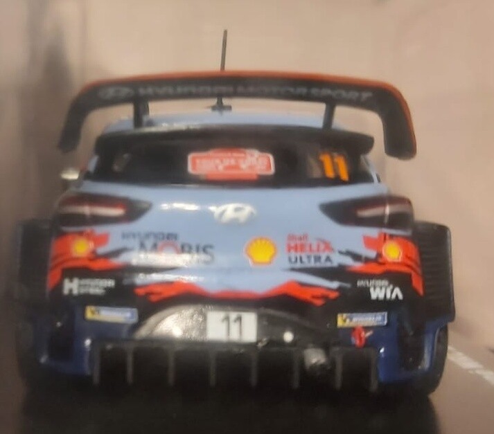 hyundai i20 coupe wrc #11 t. Neuville Gilsoul2019 1/43 Brand