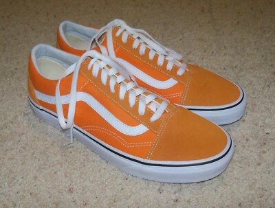 suede orange vans