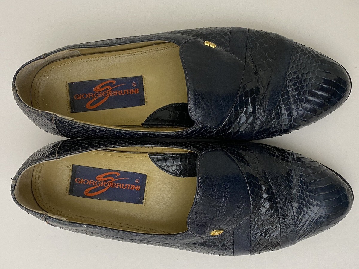 Giorgio Brutini Private Collection Genuine Snake Dress Shoes  display picture 1