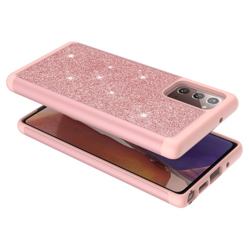 For Samsung Galaxy Note 20 Glitter Bumper Phone Case Shockproof - Picture 7 of 12