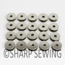 20 SMALL BOBBINS FITS SINGER 29-1 29-4 29K 29K71,73 CLASS SEWING MACHINES #8604