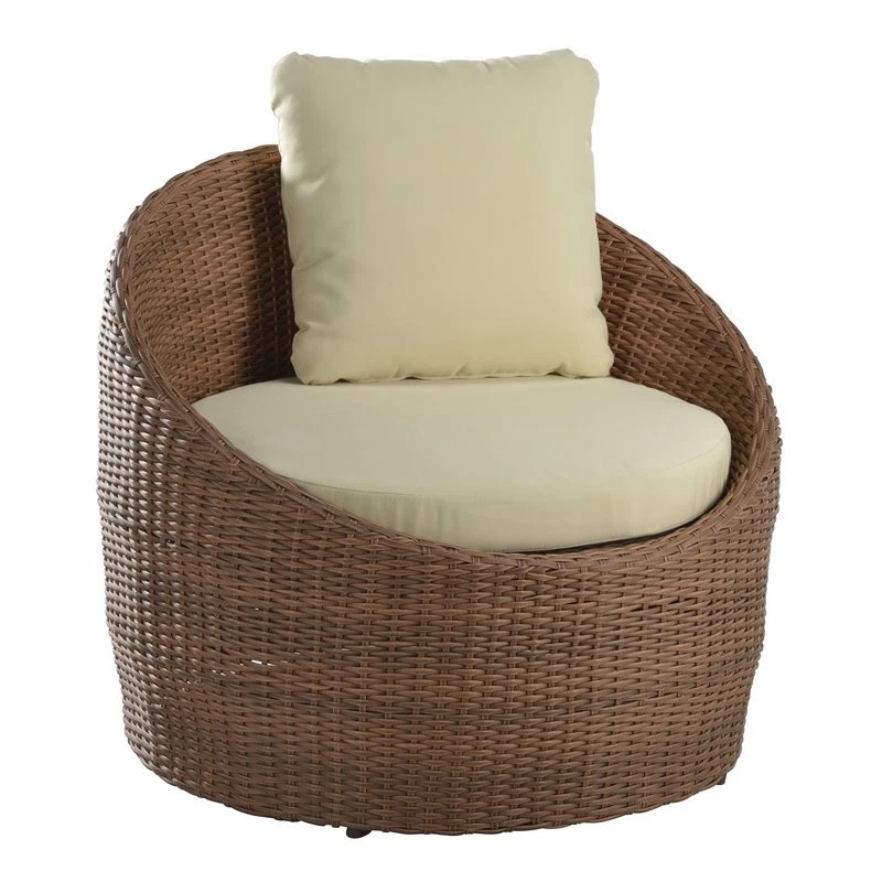 Dark brown wicker chairs deals