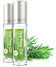 Tea Tree Essential Oil Roll On Blend  .33 fl oz Pack of 2  by Horbaach