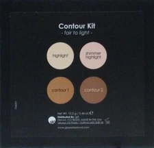 GloMinerals Contour Kit - FAIR to LIGHT 13.2 g / 0.46 oz - New in Box