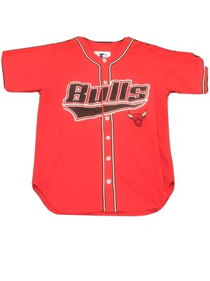 chicago bulls baseball shirt