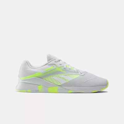 Reebok Nano X4 Damen Grau Gelb Sneaker Sportschuhe Laufen Turnschuhe (100204675)