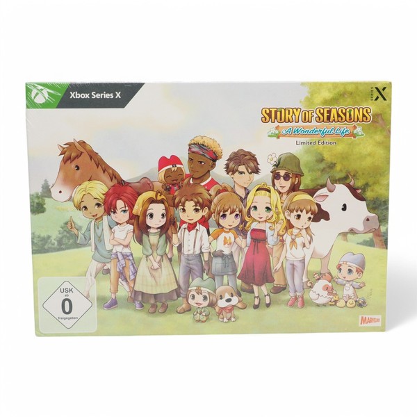 Story Of Seasons - A Wonderful Life - Limited Edition - Xbox Series X - Big Box-image