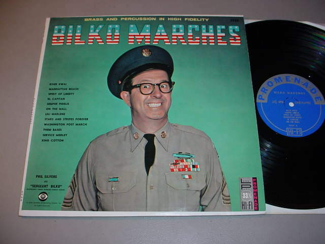 PHIL SILVERS SERGEANT BILKO LP Bilko Marches Promenade 2088