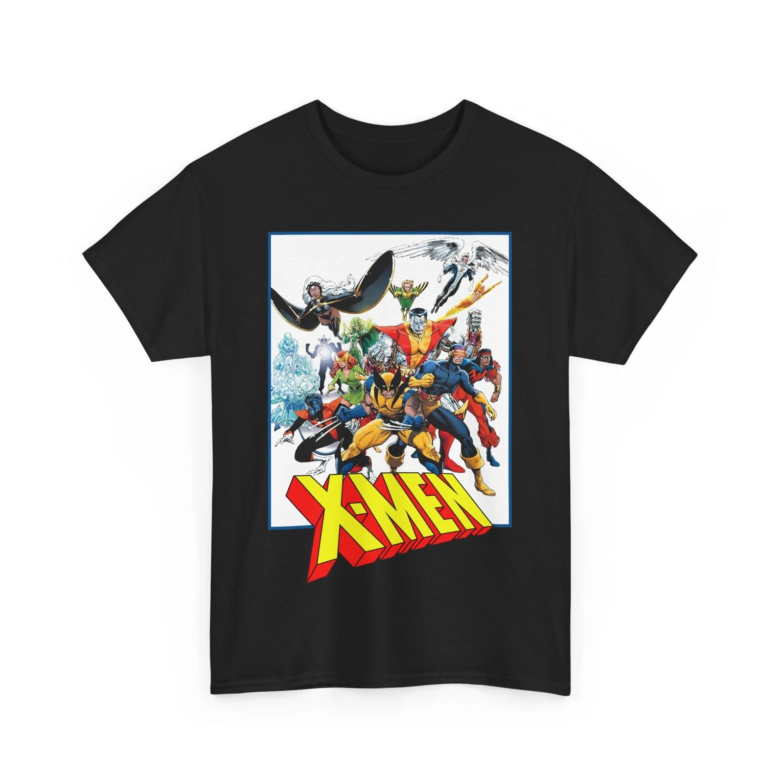 X-Men T-Shirt - Classic Arthur Adams Art - Marvel Comics - Wolverine, Colossus