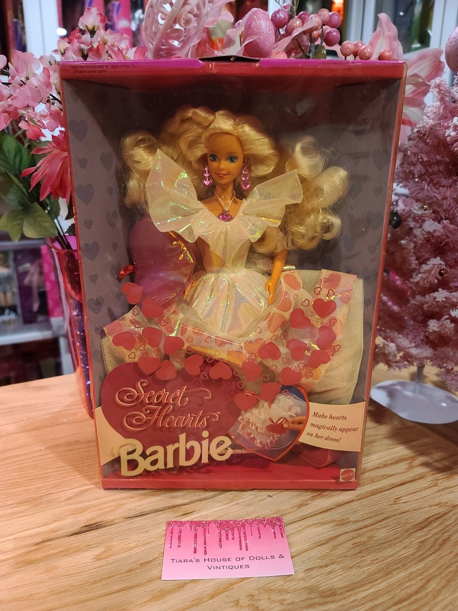 NEW! 1992 BEAUTIFUL SECRET HEARTS BARBIE! | eBay