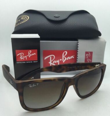 RAY-BAN Sunglasses JUSTIN RB 4165 865/T5 Tortoise Frames Brown