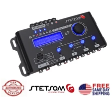 STETSOM STX2448 FLOATING 4 OUTPUT DSP CROSSOVER - USA DEALER - SAME DAY SHIPPING