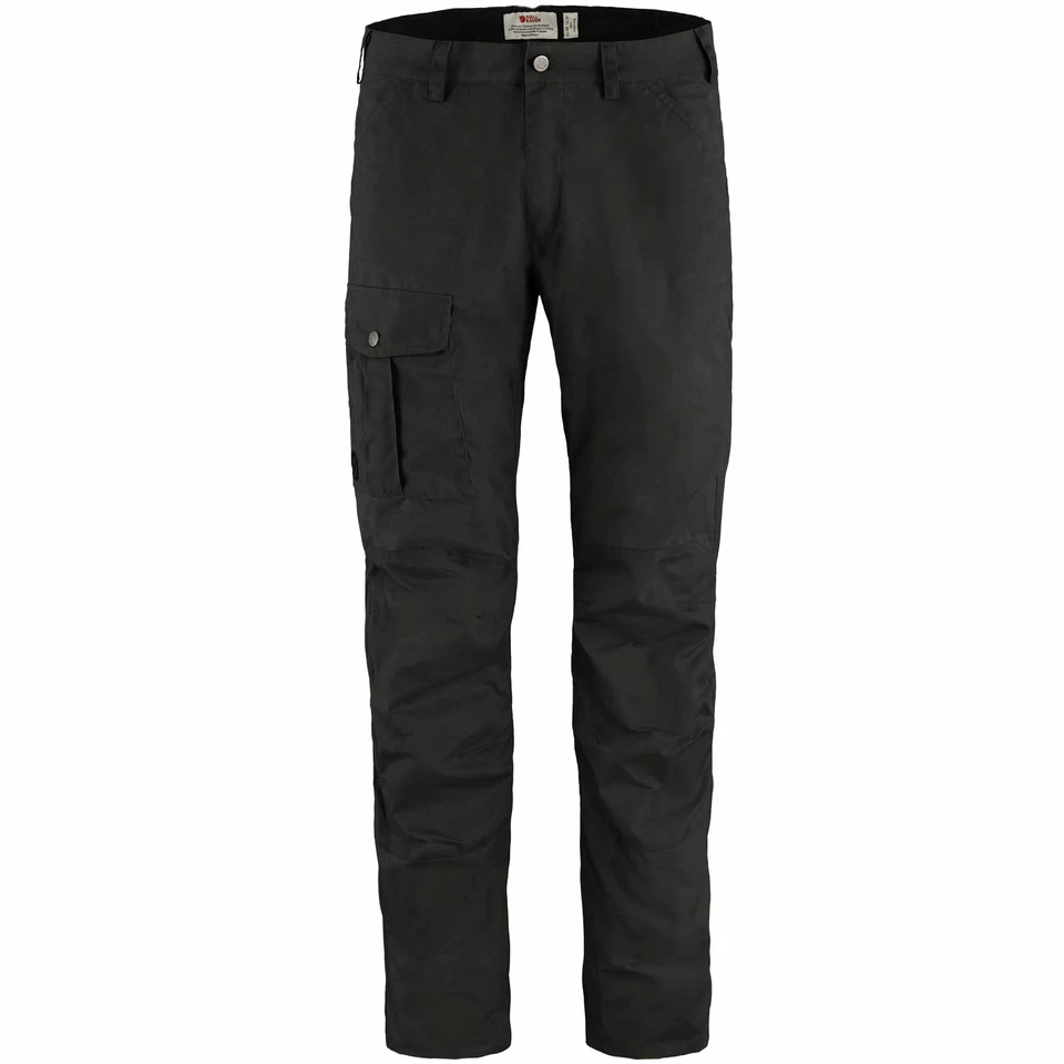 Fjällräven Nils Trousers Herren-Wanderhose Outdoorhose Trekking Hiking Schwarz