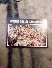 2020 Topps Heritage #1 ~ 2019 World Series Champions ~ Washington Nationals