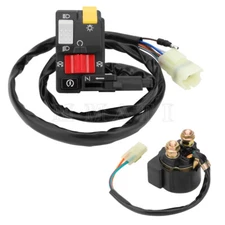 Handlebar Kill Switch & Starter Relay for Honda Foreman 450 TRX450FM/450S 98-04