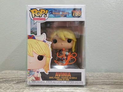 FUNKO POP #799 MONSTER HUNTER AVINIA SIGNED/AUTOGRAPHED BY TIA BALLARD, JSA COA