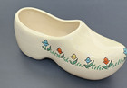 Vintage 7" Dutch Pottery Clog/ Planter/ Hand Painted 1970's — photo 2