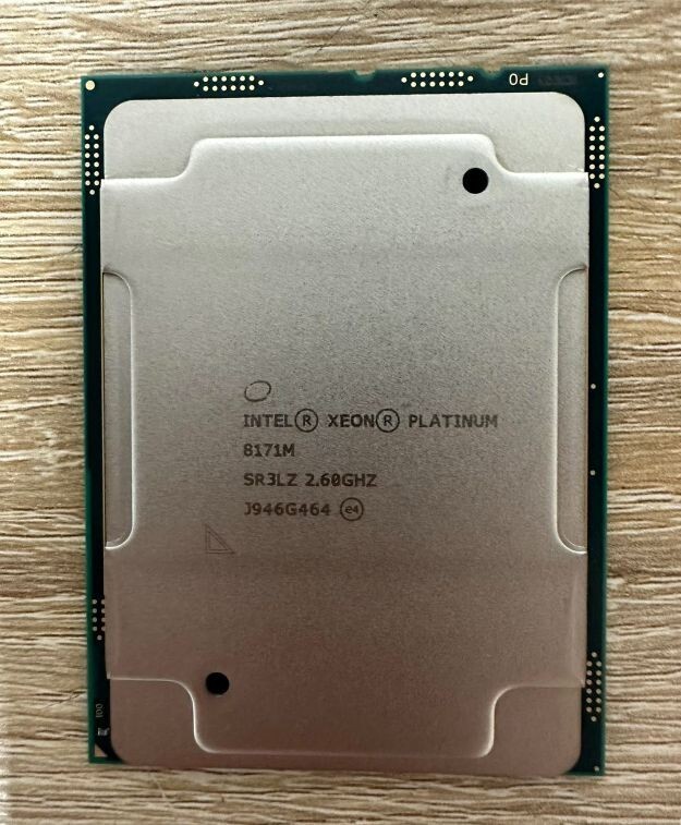 Intel Xeon Platinum 8171M LGA3647 CPU Processor SR3LZ 26Core