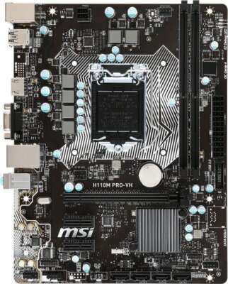 Ms 7996 H110 Pro MSI H110M Pro-VH 7996 Intel H110 Mainboard