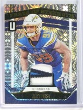 2019 Panini Unparalleled Feats Of Strength Joey Bosa 3clr patch #D5/5