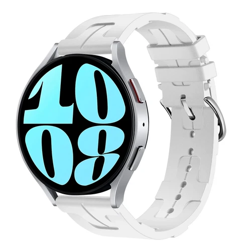 Correa deportiva de silicona de 20 mm 22 mm para reloj Samsung Galaxy 7 FE 6 5 4 clásico - Imagen 29 de 37
