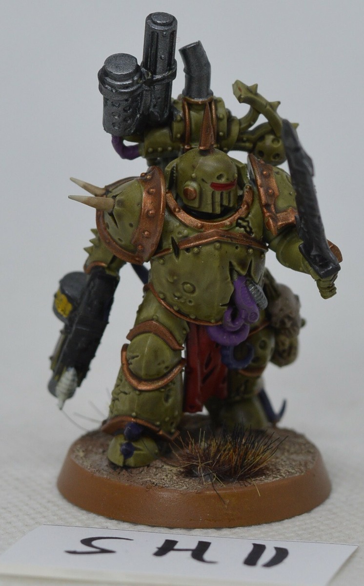 Warhammer 40k, Death Guard, Plague Marine x1, Lot #SH11 | eBay