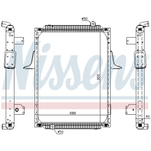 63788a nissens радиатор