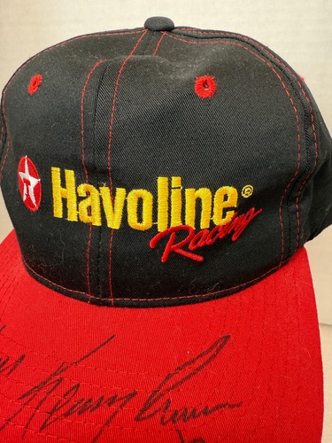 Vintage Havoline Racing Snapback-Mütze signiert von Kenny Irwin und Slugger Labbe - NEU - Bild 4 von 13
