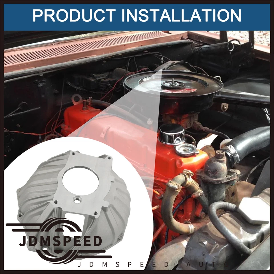 For Chevy Bell Housing Kit & 11" Clutch Fork & Throwout Bearing & Cover 3899621 - Изображение 4 из 4