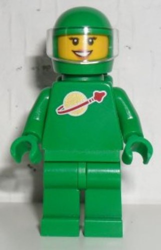 LEGO® Minifig idea008 - Classic Space - Green with Air Tanks BRAND NEW