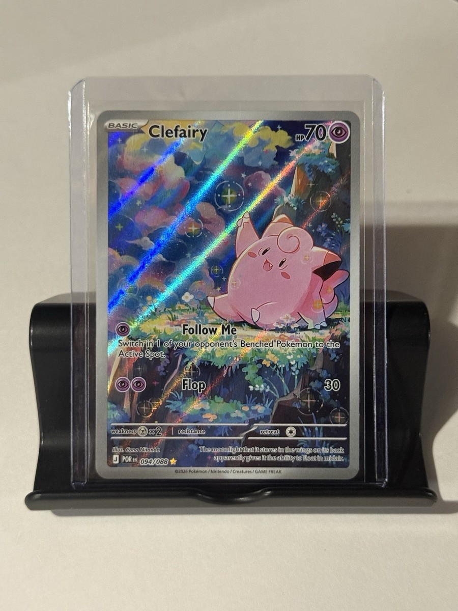 pokemon clefairy card TCG Graded Card: 2025 Lillie's Ex Japanese #126 TAG[X  Vancity CJ Trading Cards This attack does 30 damage for each heads. 2025 Pokemon Jtg En-journey Together