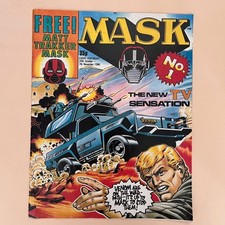 IPC Fleetway MASK Vintage Comic - 25th October 1986 - Issue 1