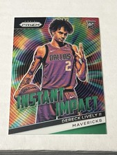2023-24 Panini Prizm - Instant Impact Dereck Lively #14 Green Prizm (RC)