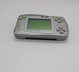 Bandai WonderSwan Console SW-001 Silver 1999 Monochrome Model Japan Limited