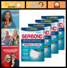 Denture Adhesive Seals, Zinc-Free, All-Day Ho...