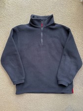 Men’s Musto Performance 1/4 Zip Jumper Fleece PolarTec Black Size M 