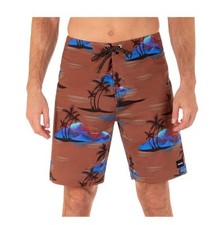 NWT Hurley Phantom Eco Weekender Beach Board Shorts Trunks Mens Sz 32 - Brwn 60