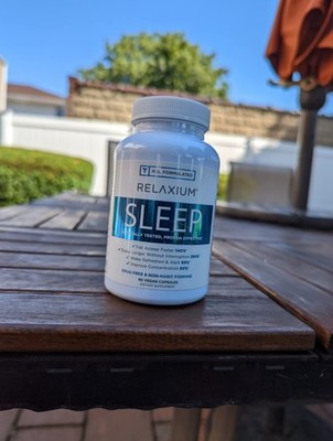 Relaxium Sleep 60 Caps Sleep Aid Get the Best Sleep MADE IN USA